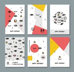 孟菲斯艺术元素，几何艺术