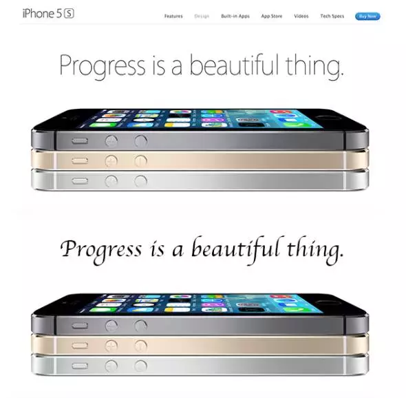 论字体与产品气质